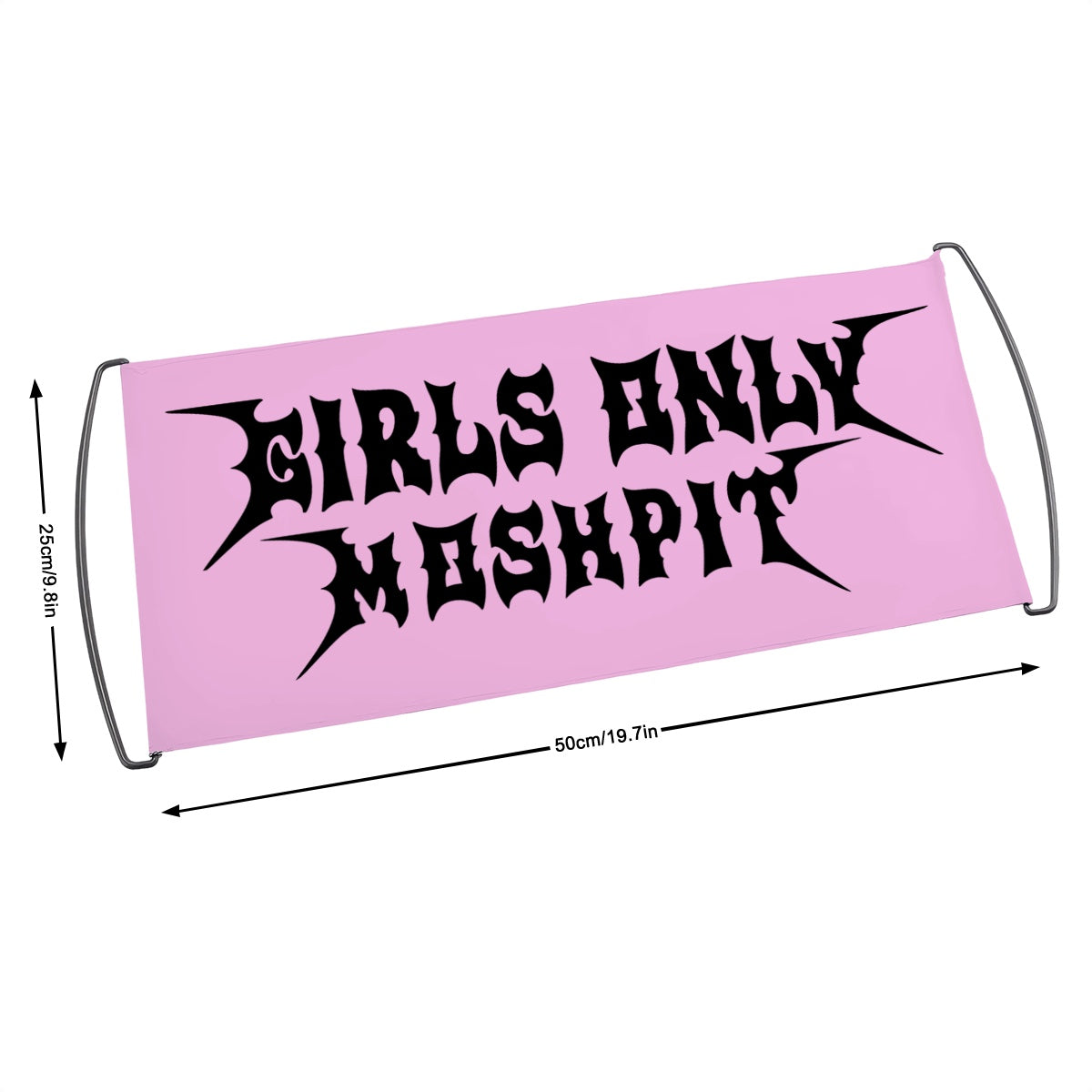 Pink Dreamz GOMP Handheld Banner Flag