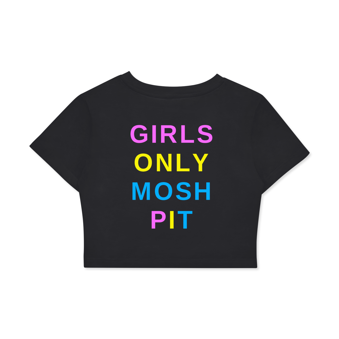 *GOMP Pan Colorway Crop Cotton T-Shirt