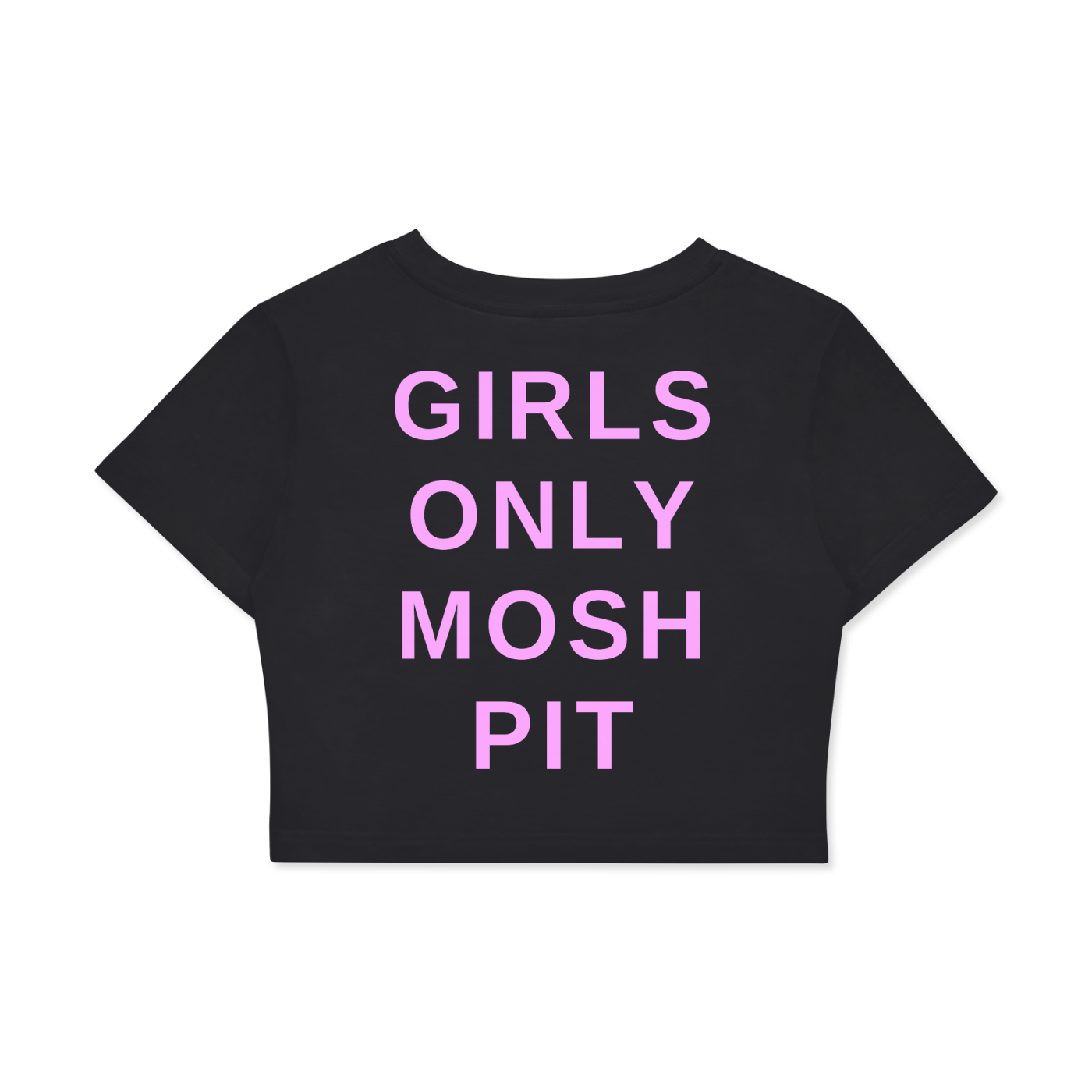 Pink Classic GOMP Crop Top Cotton