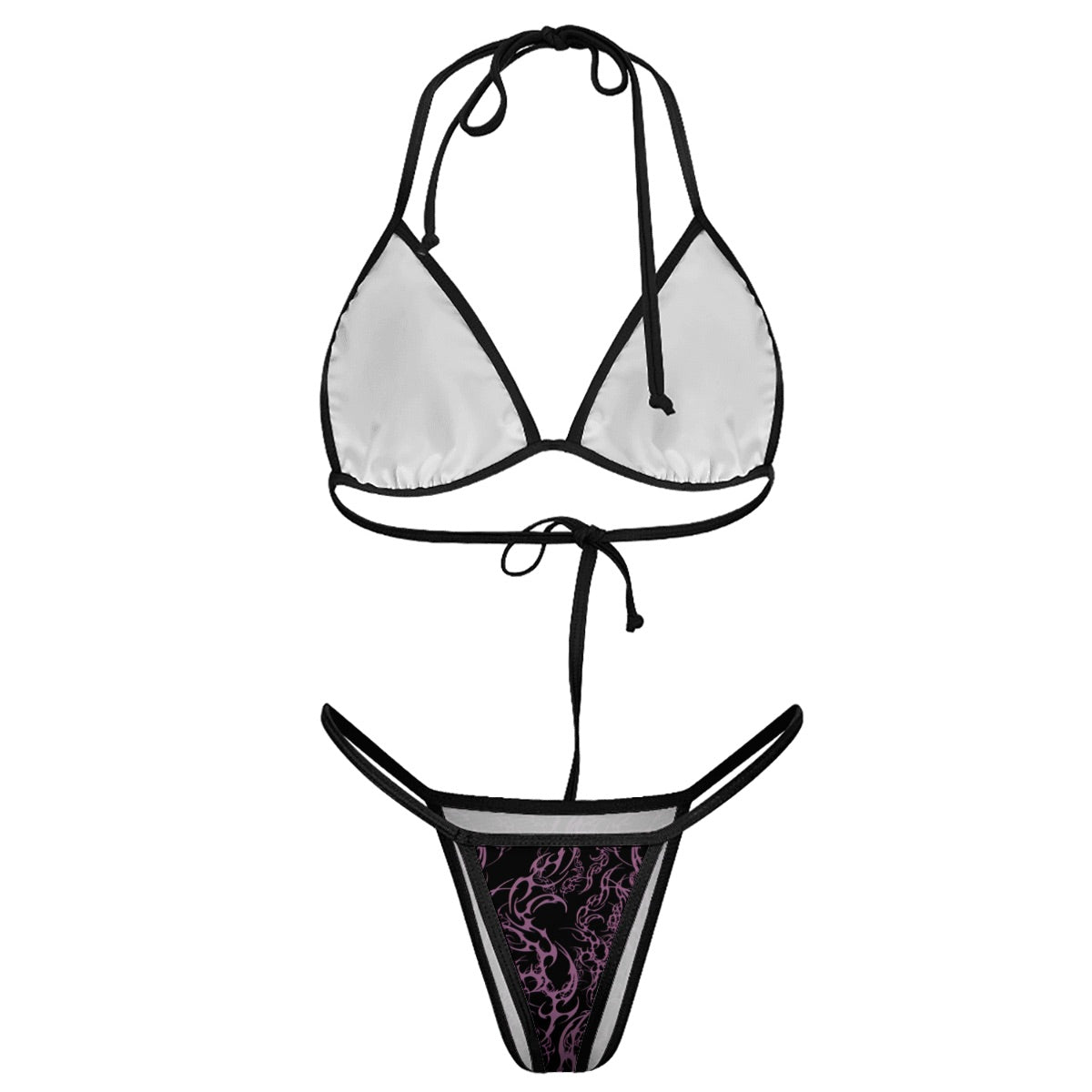 Pink Dreamz Thong Bikini Set