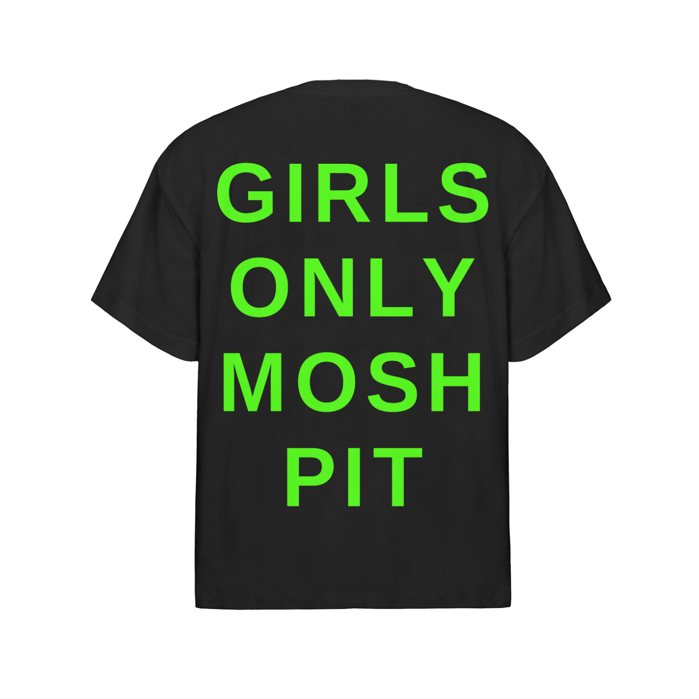 Green Oversized Cotton T-Shirt