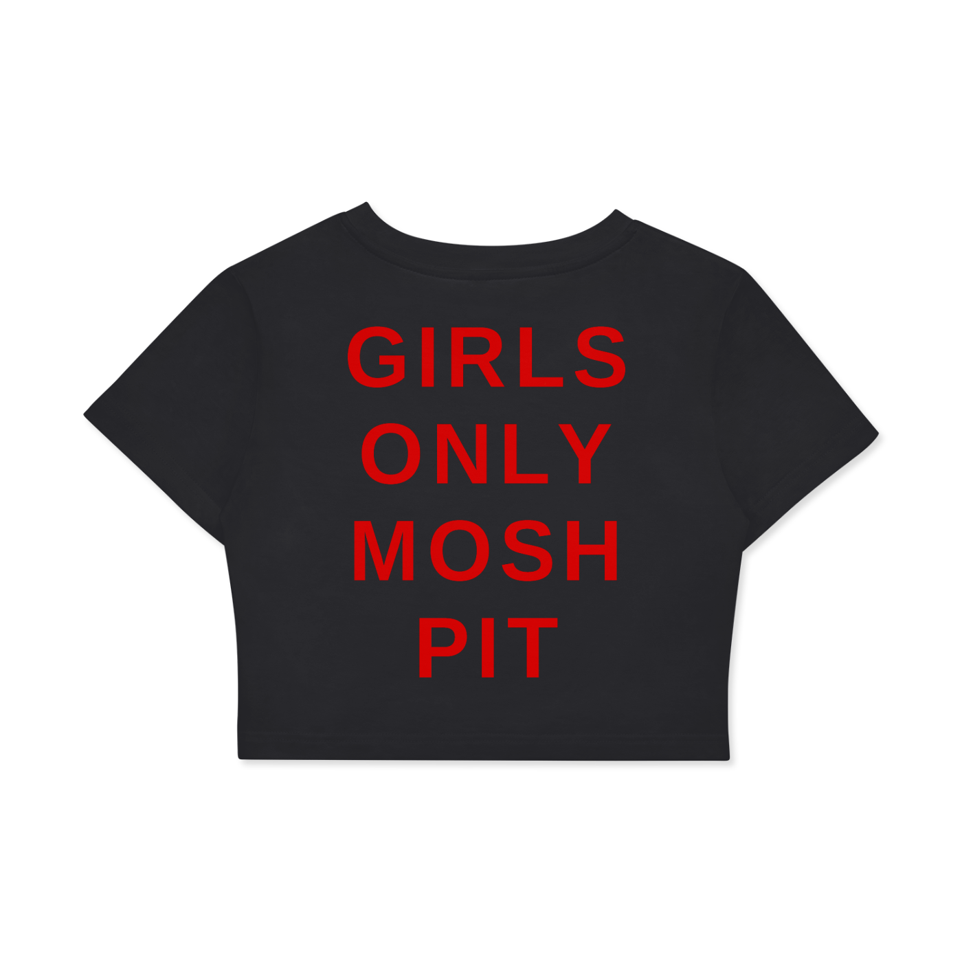 Red Classic GOMP Crop Top
