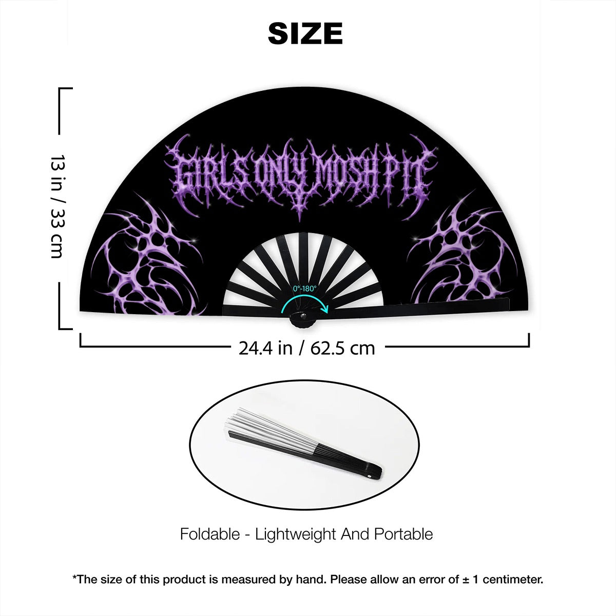 *Purple GOMP Fan