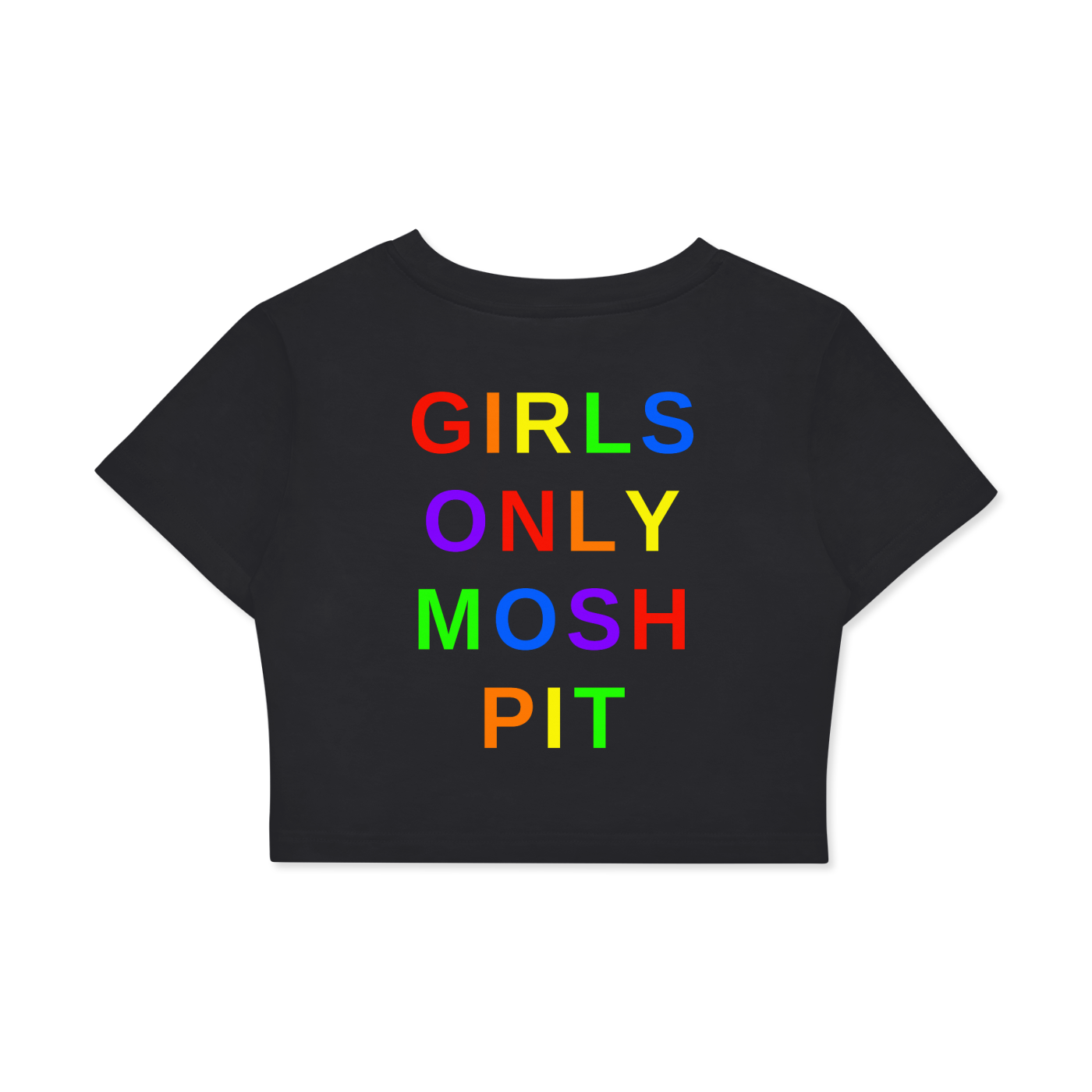 *GOMP PRIDE Crop Cotton T-Shirt