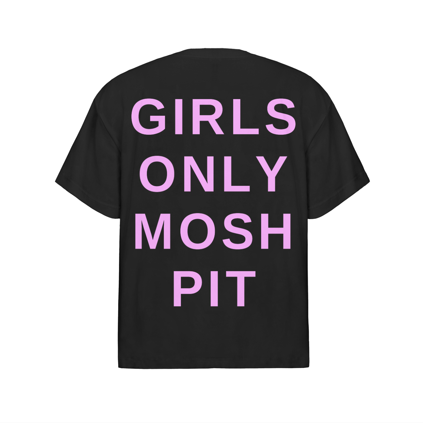 Pink GOMP Oversized Cotton T-Shirt