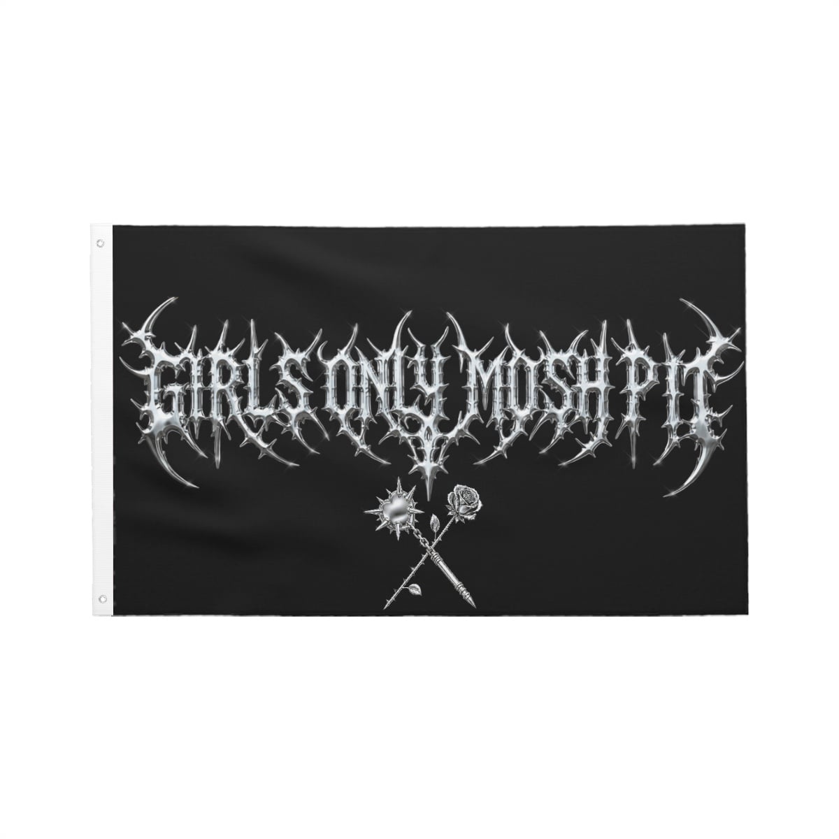 *Black Xrome Vital GOMP Flag (60" x 36")