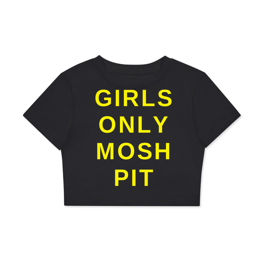 Yellow Classic GOMP Crop Top