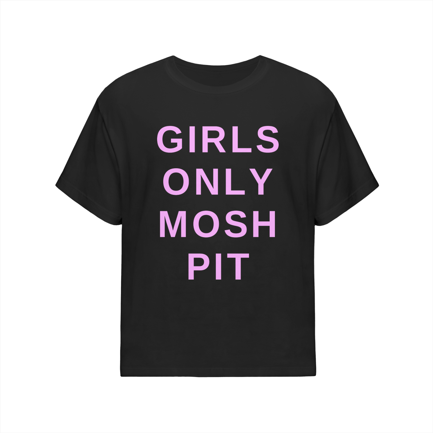 Pink GOMP Oversized Cotton T-Shirt