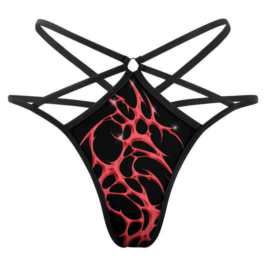 *Red Vital Flossy Thong