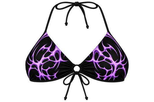 *Purple Vital Bikini Top