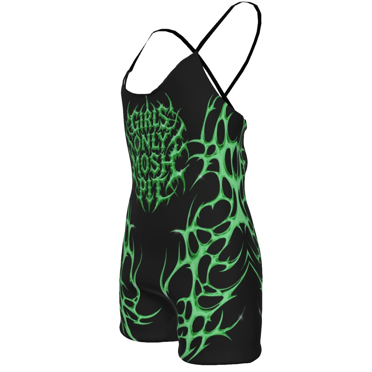 *Green Vital GOMP Backless Romper