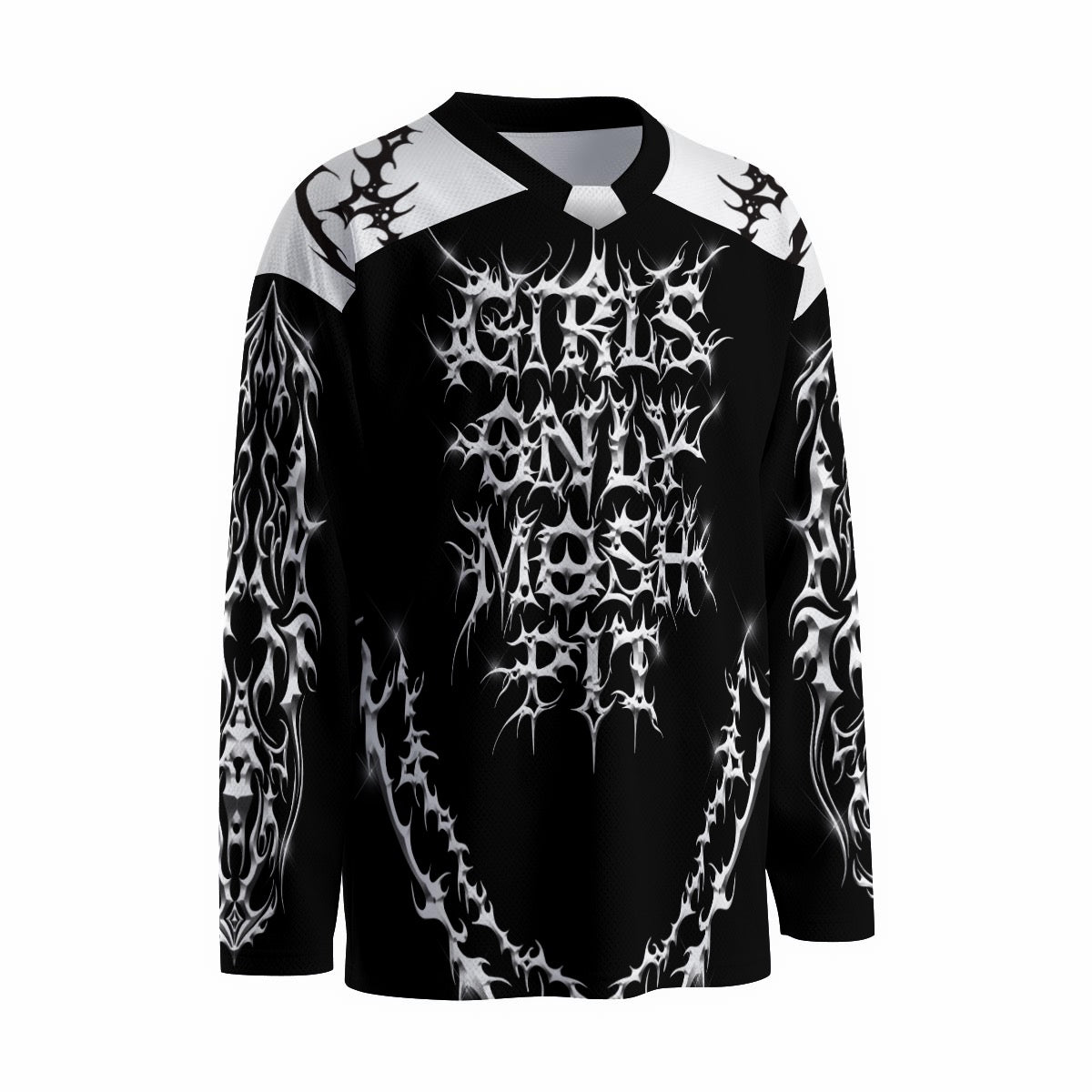 *Black Silver GOMP Jersey