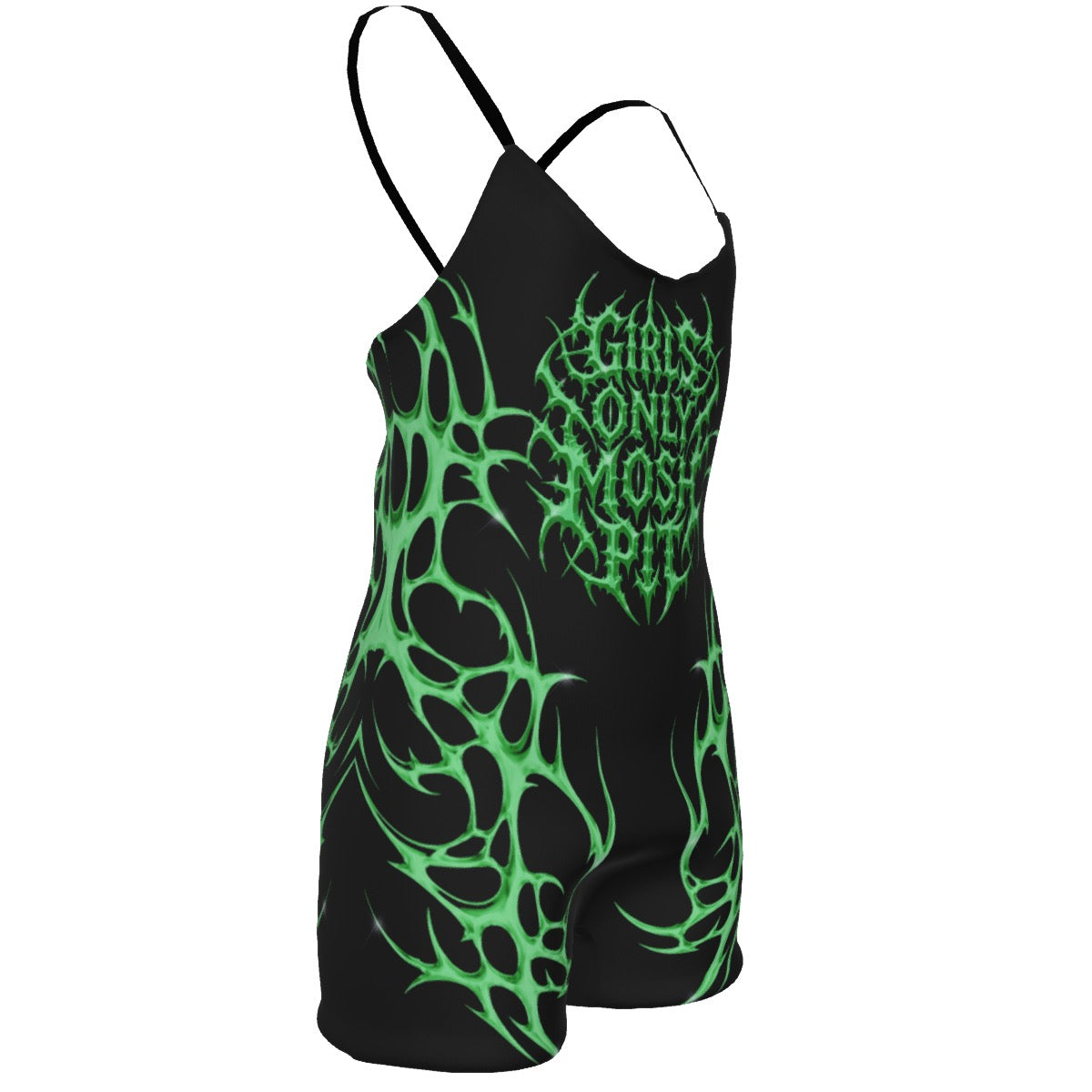 *Green Vital GOMP Backless Romper
