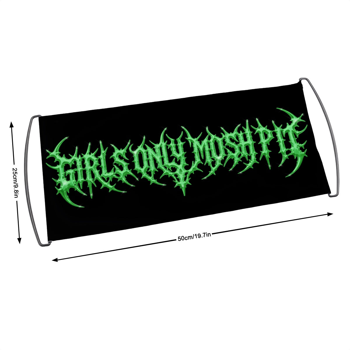 *Green Vital GOMP Handheld Banner Flag