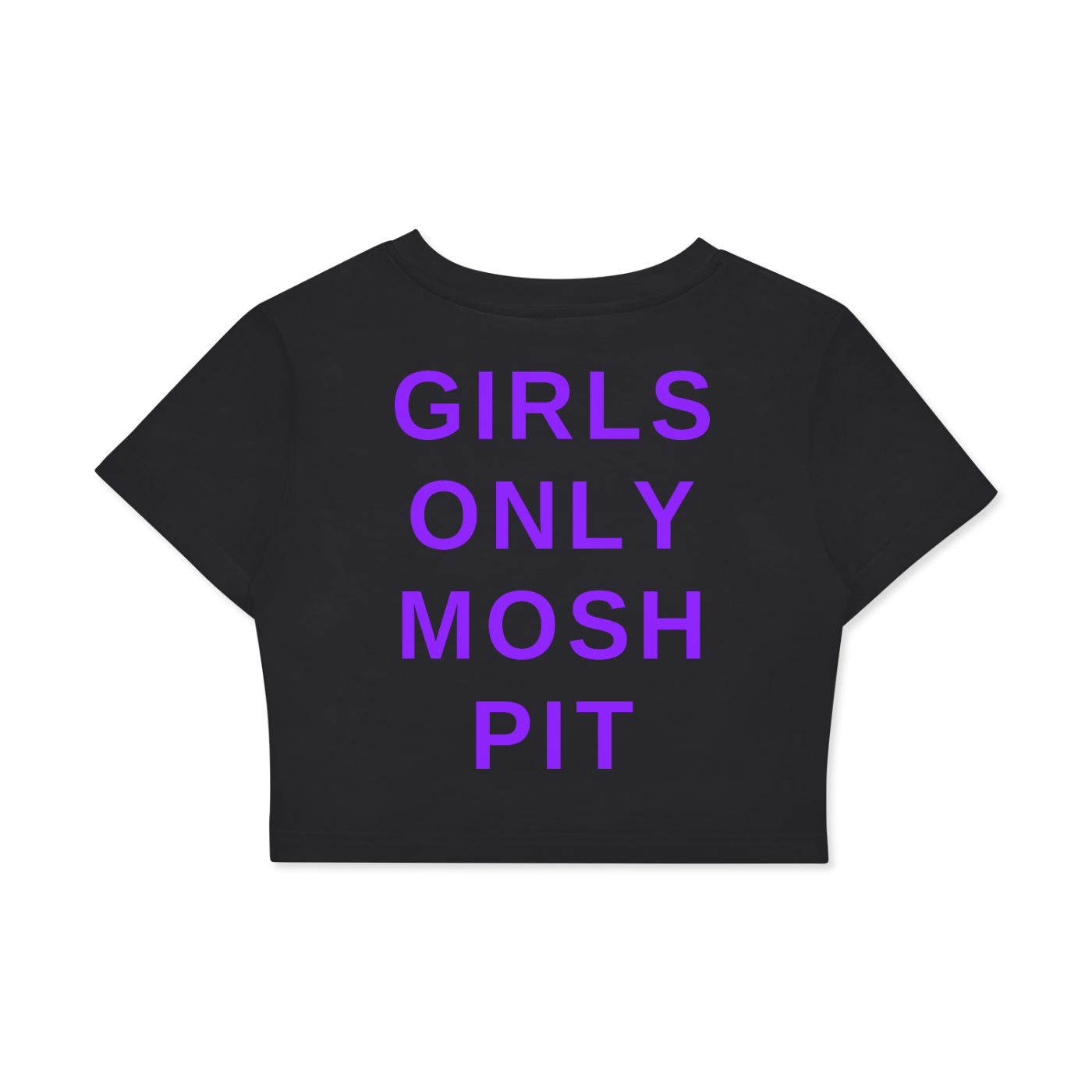 Purple Classic GOMP Crop Top