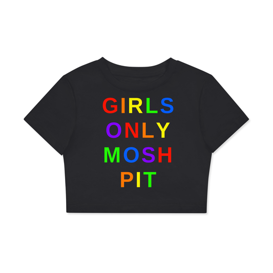 *GOMP PRIDE Crop Cotton T-Shirt