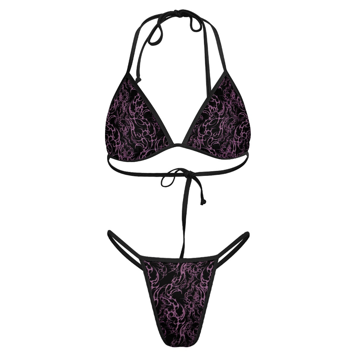 Pink Dreamz Thong Bikini Set