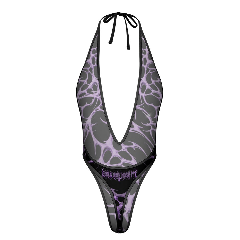*Purple Vital Mesh Body Suit