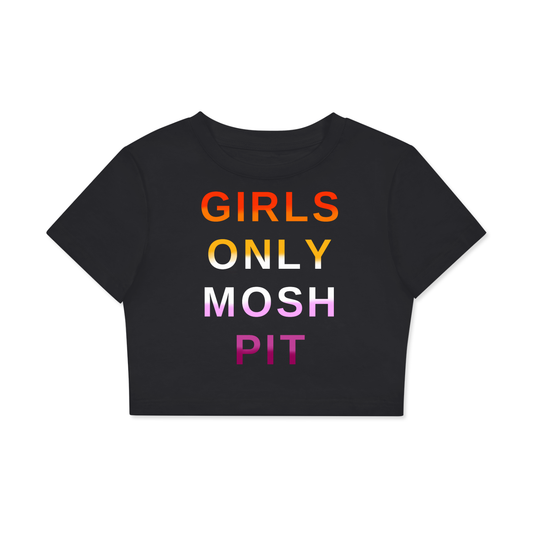 *GOMP Lesbian Crop Cotton T-Shirt