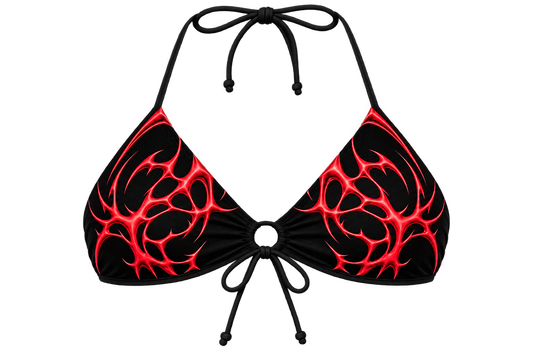 *Red Vital Bikini Top