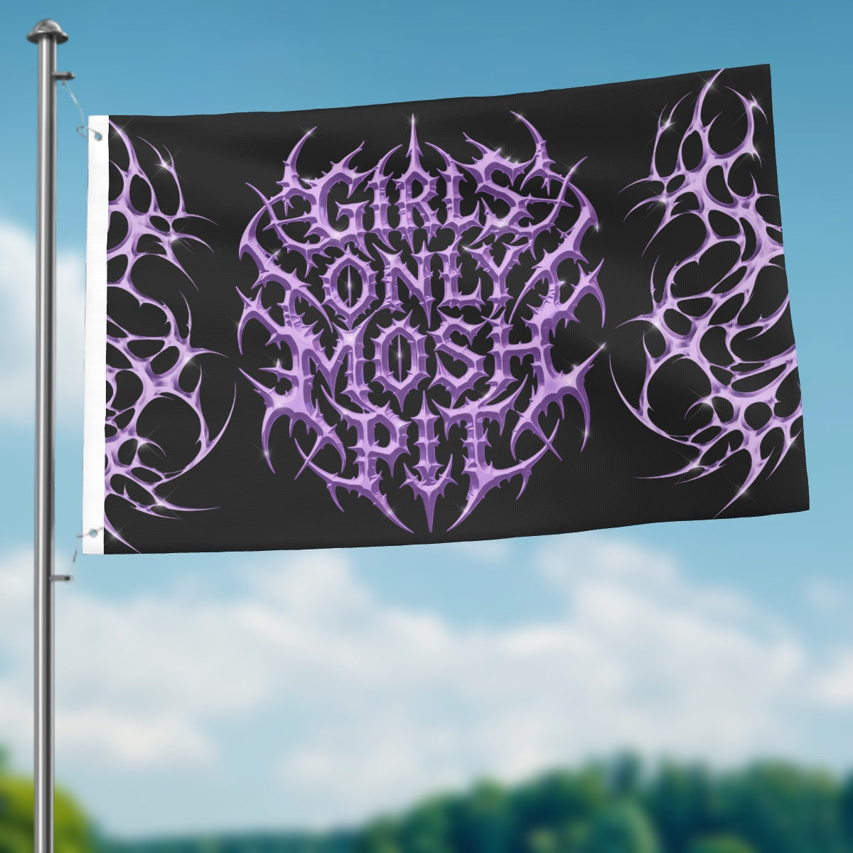 *Purple Vital GOMP Flag (36"x24")