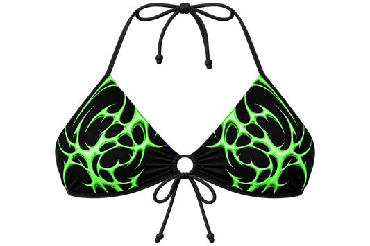*Green Vital Bikini Top