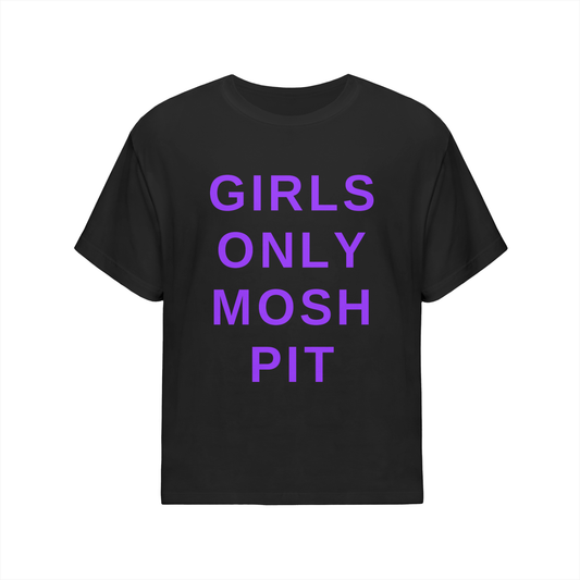Purple GOMP Oversized Cotton T-Shirt