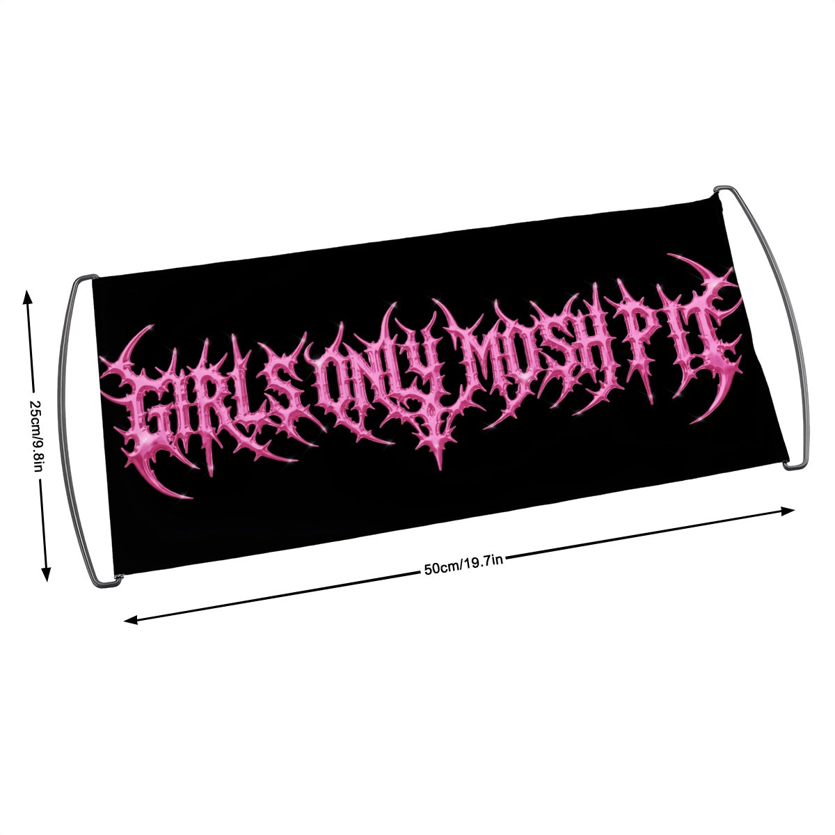 *Pink Vital GOMP Handheld Banner Flag