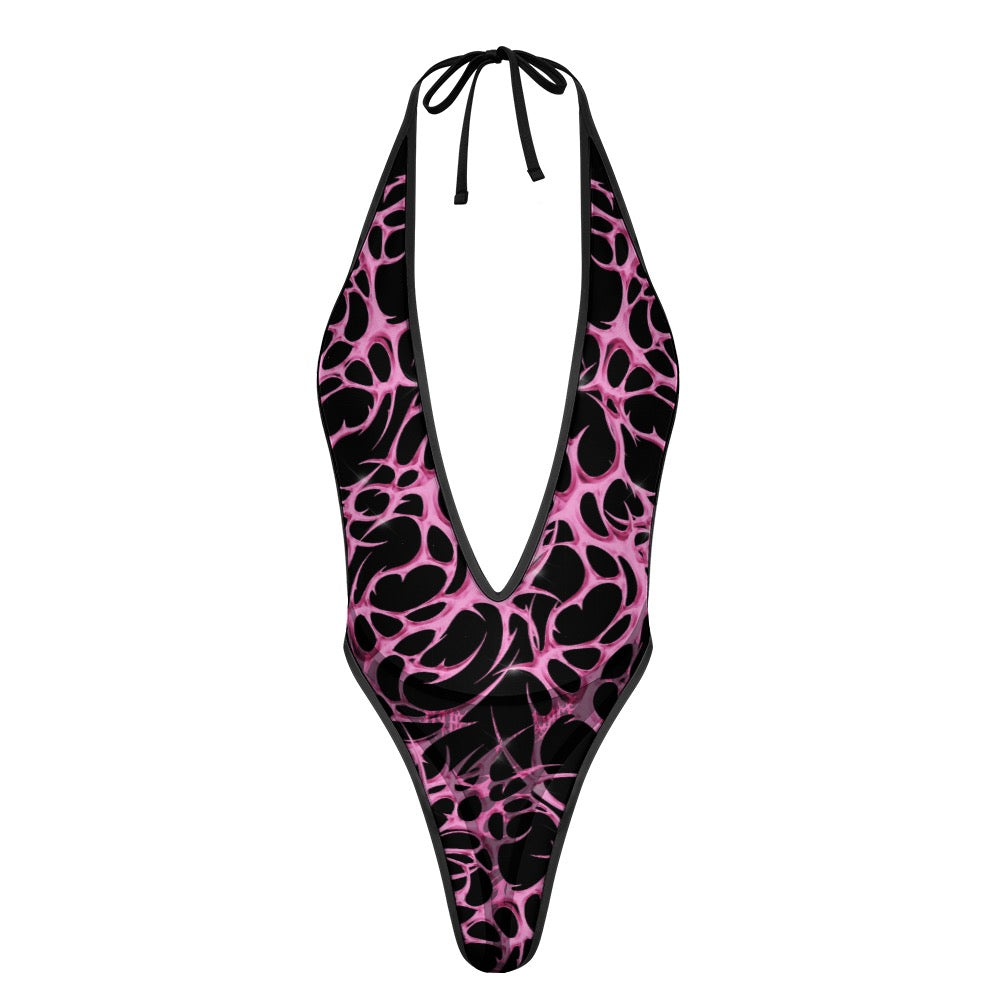 *Pink Vital Mesh Body Suit