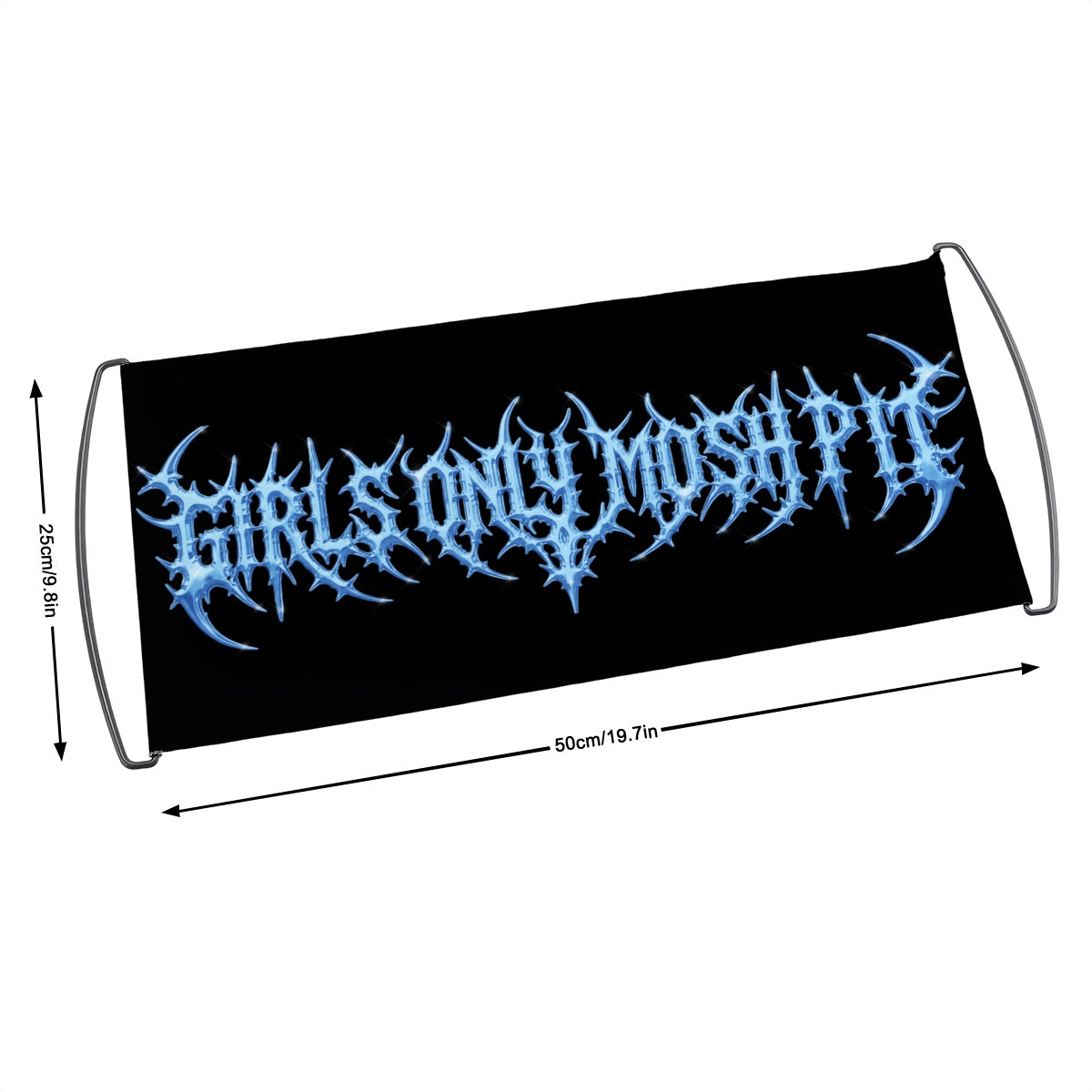 *Blue Vital GOMP Handheld Banner Flag