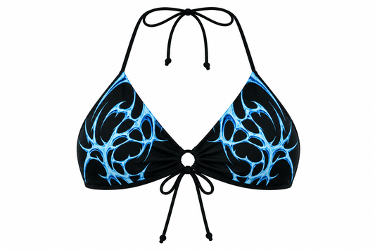 *Blue Vital Bikini Top