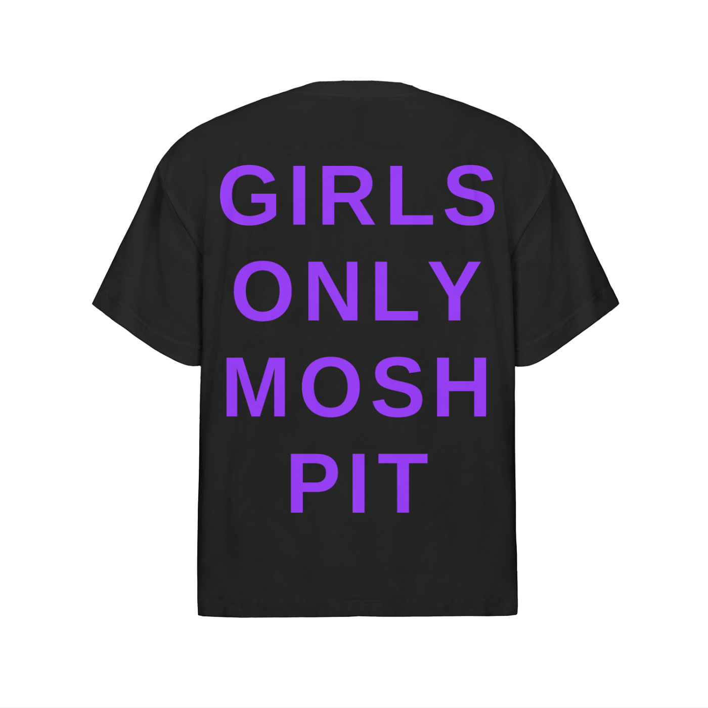 Purple GOMP Oversized Cotton T-Shirt