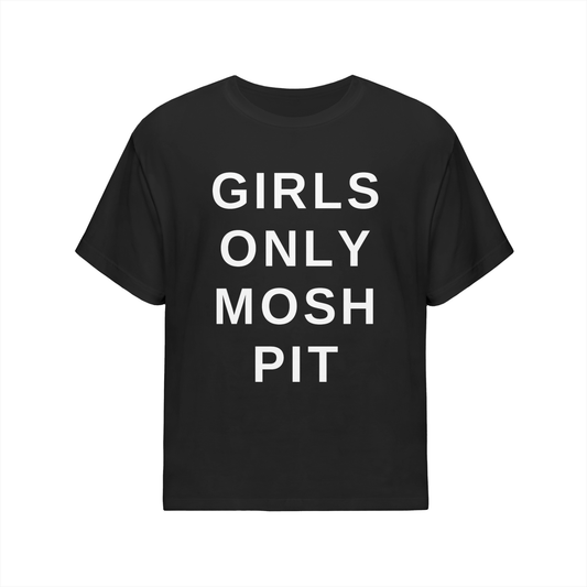 Black White GOMP Oversized Cotton T-Shirt