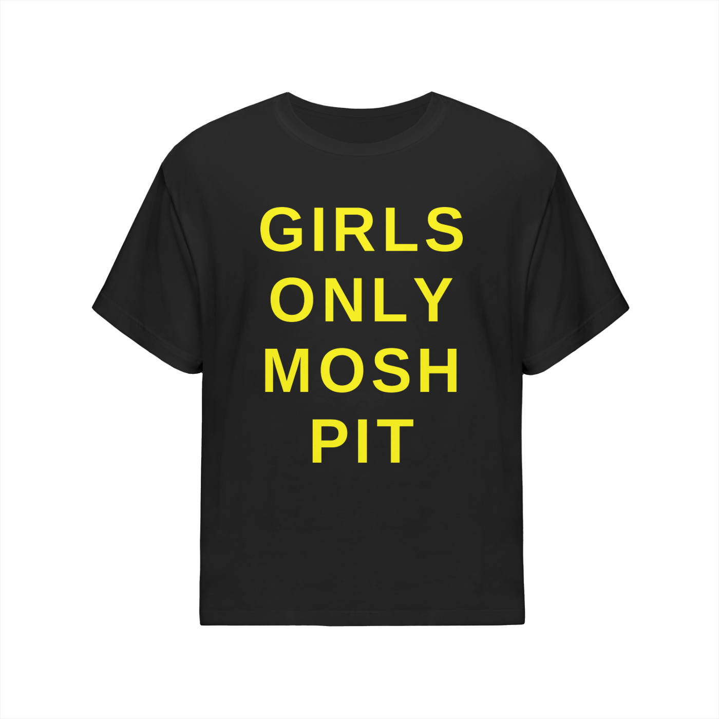 Yellow GOMP Oversized Cotton T-Shirt