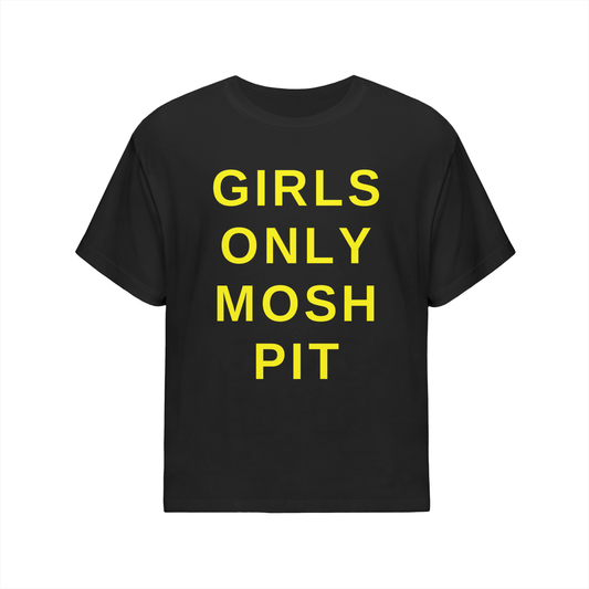 Yellow GOMP Oversized Cotton T-Shirt