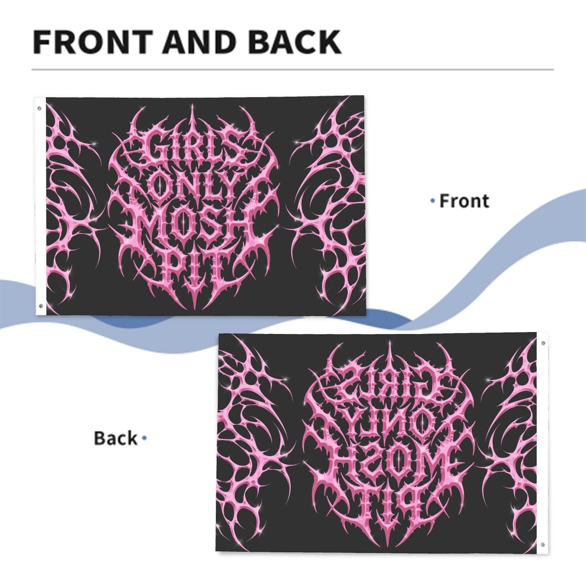 *Pink Vital GOMP Flag (36"x24")