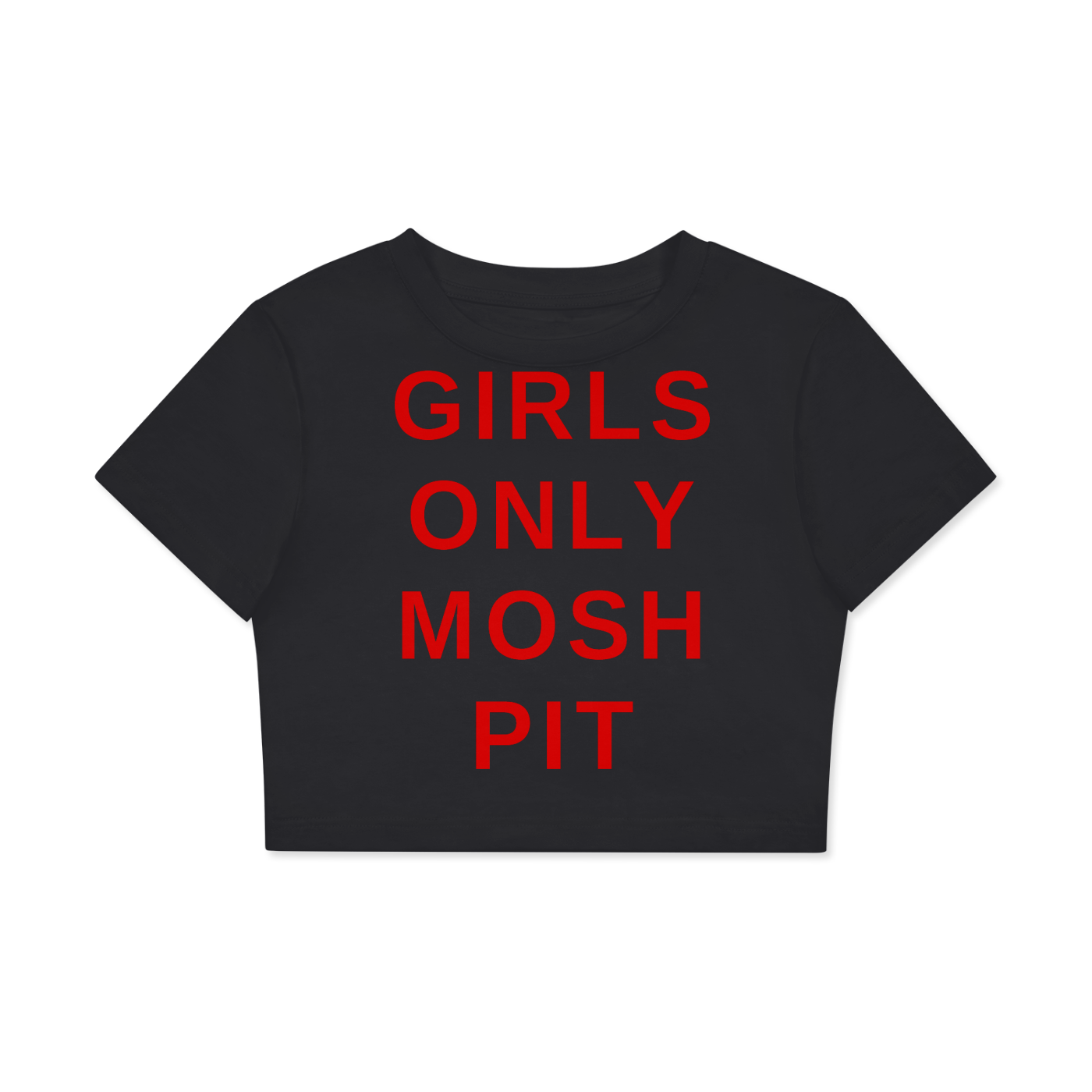 Red Classic GOMP Crop Top
