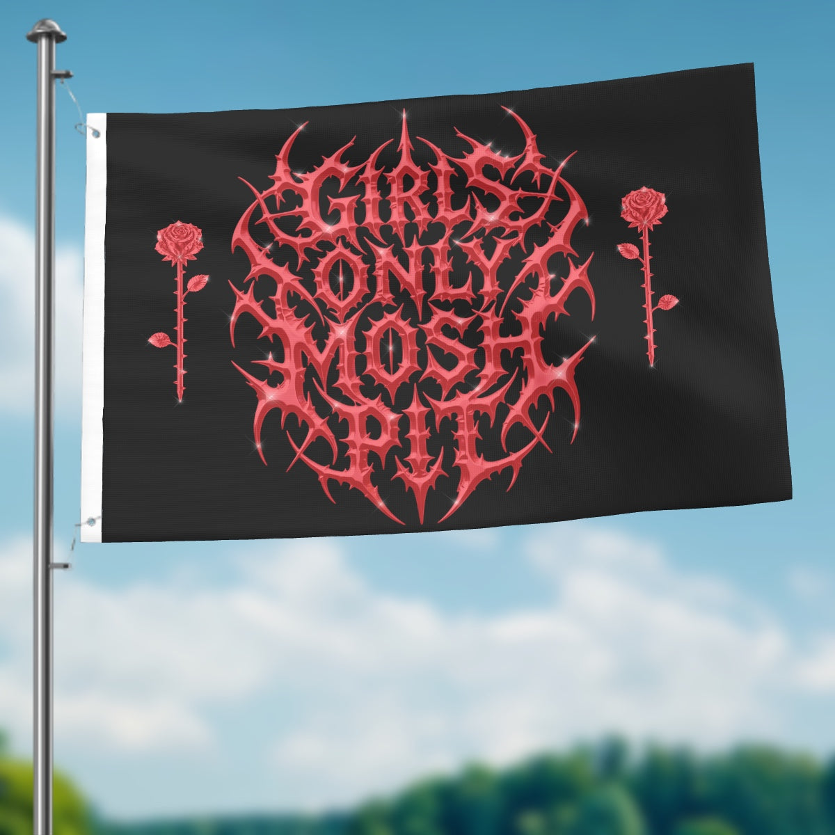 *Red Vital GOMP Flag (36"x24")