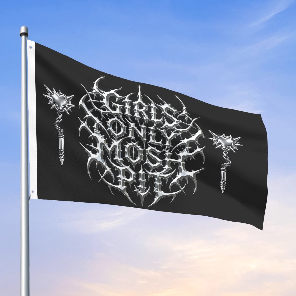 *Black Xrome Vital GOMP Flag (36"x24")