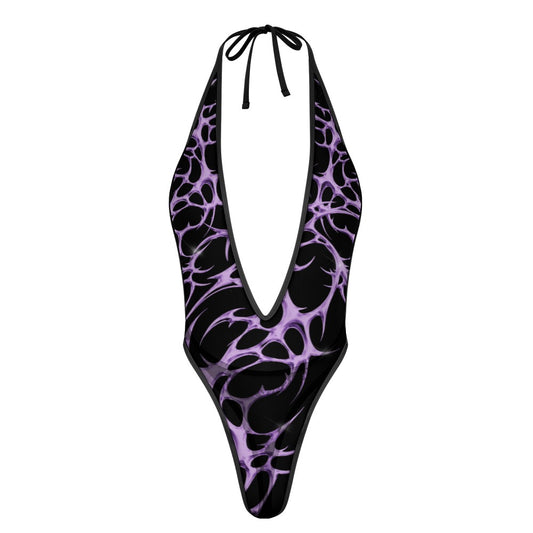 *Purple Vital Mesh Body Suit