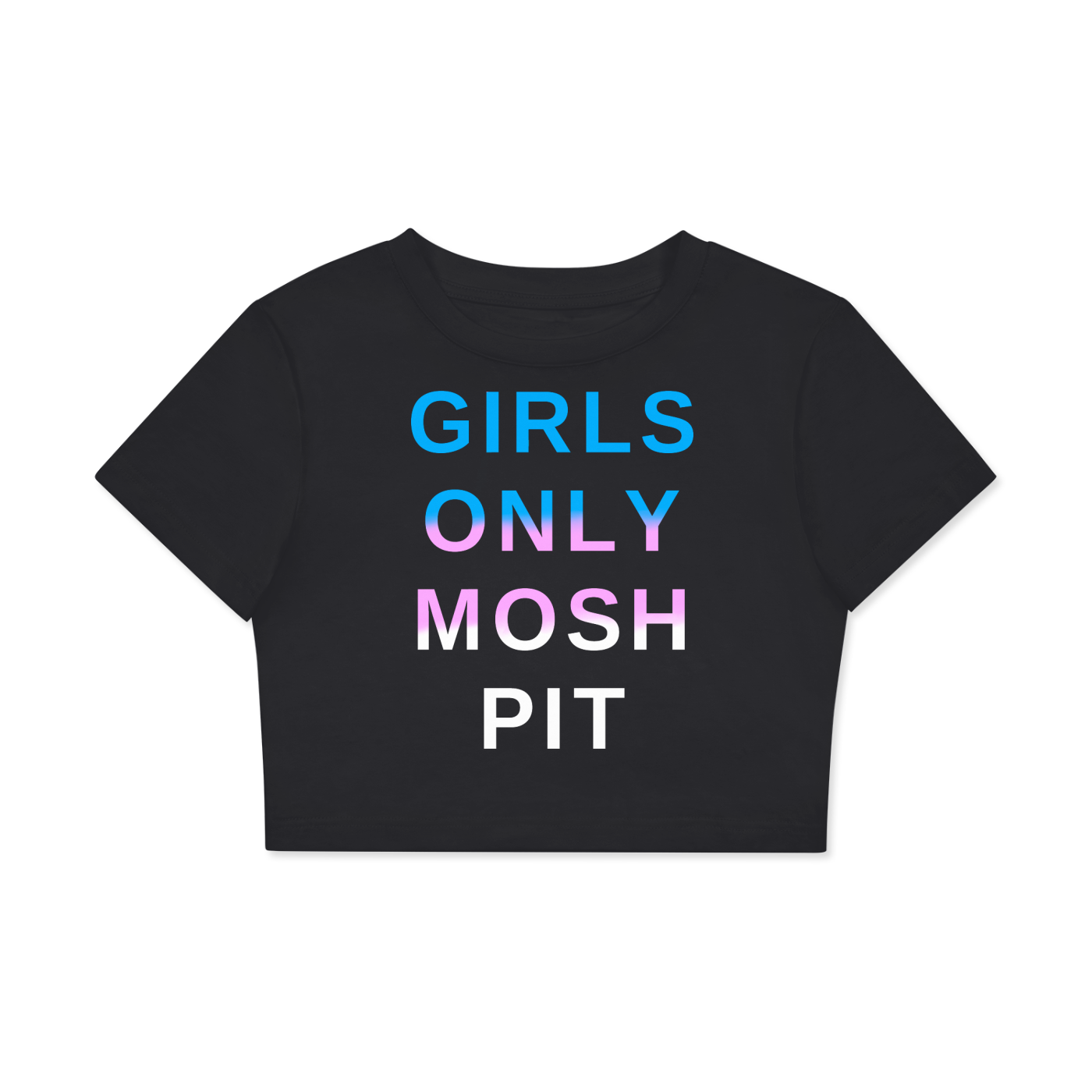 *GOMP Trans Crop Cotton T-Shirt
