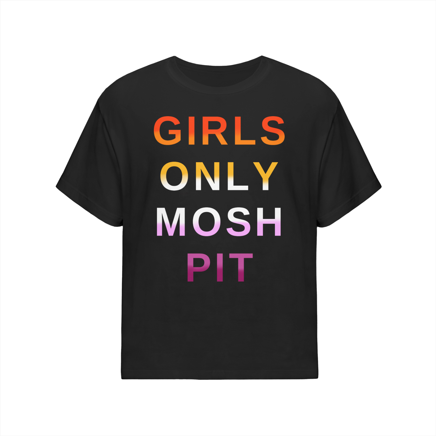 *GOMP Lesbian Colorway T-shirt