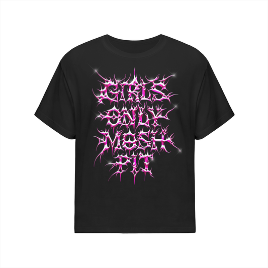 Pink Fuchsia 3D GOMP Oversized Cotton T-Shirt