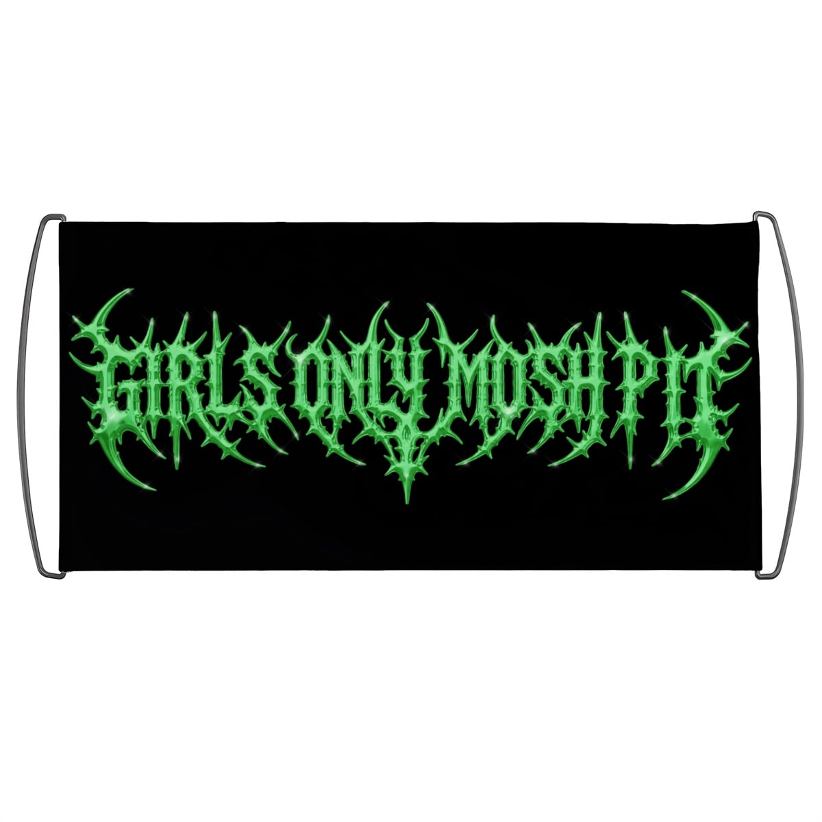 *Green Vital GOMP Handheld Banner Flag