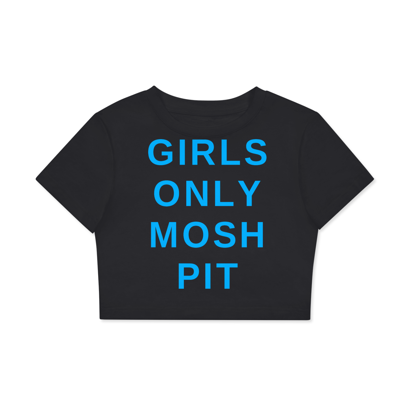 Blue Classic GOMP Crop Top