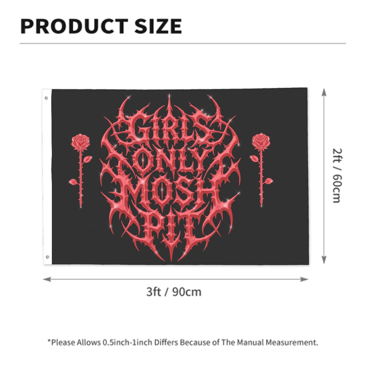 *Red Vital GOMP Flag (36"x24")