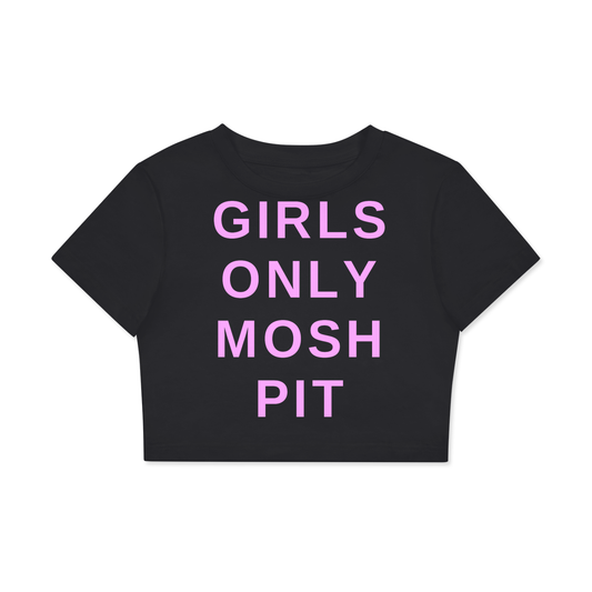 Pink Classic GOMP Crop Top Cotton