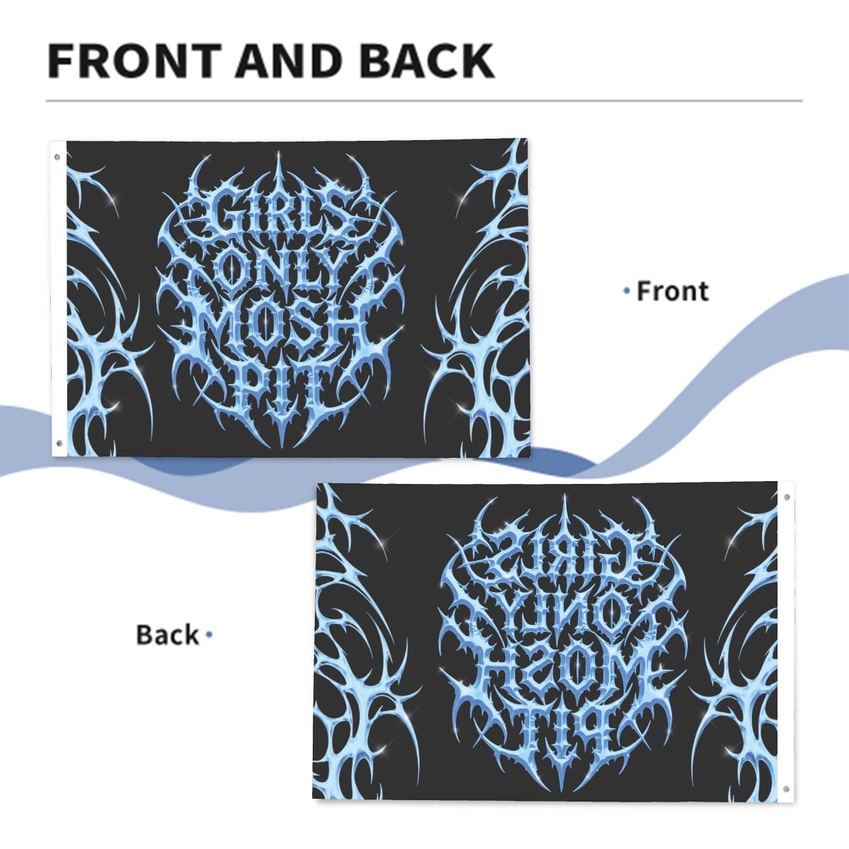 *Blue Vital GOMP Flag (36"x24")