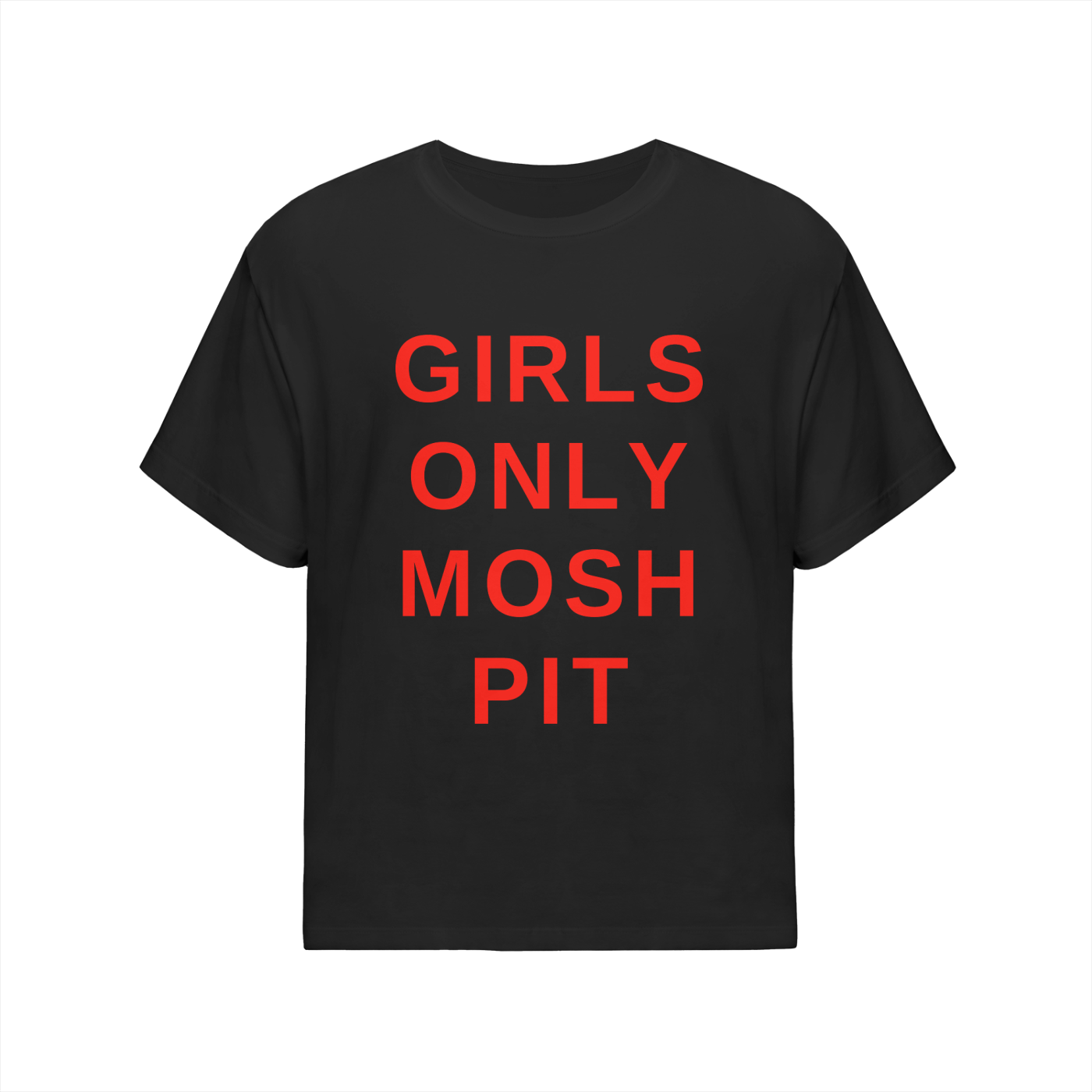 Red GOMP Oversized Cotton T-Shirt