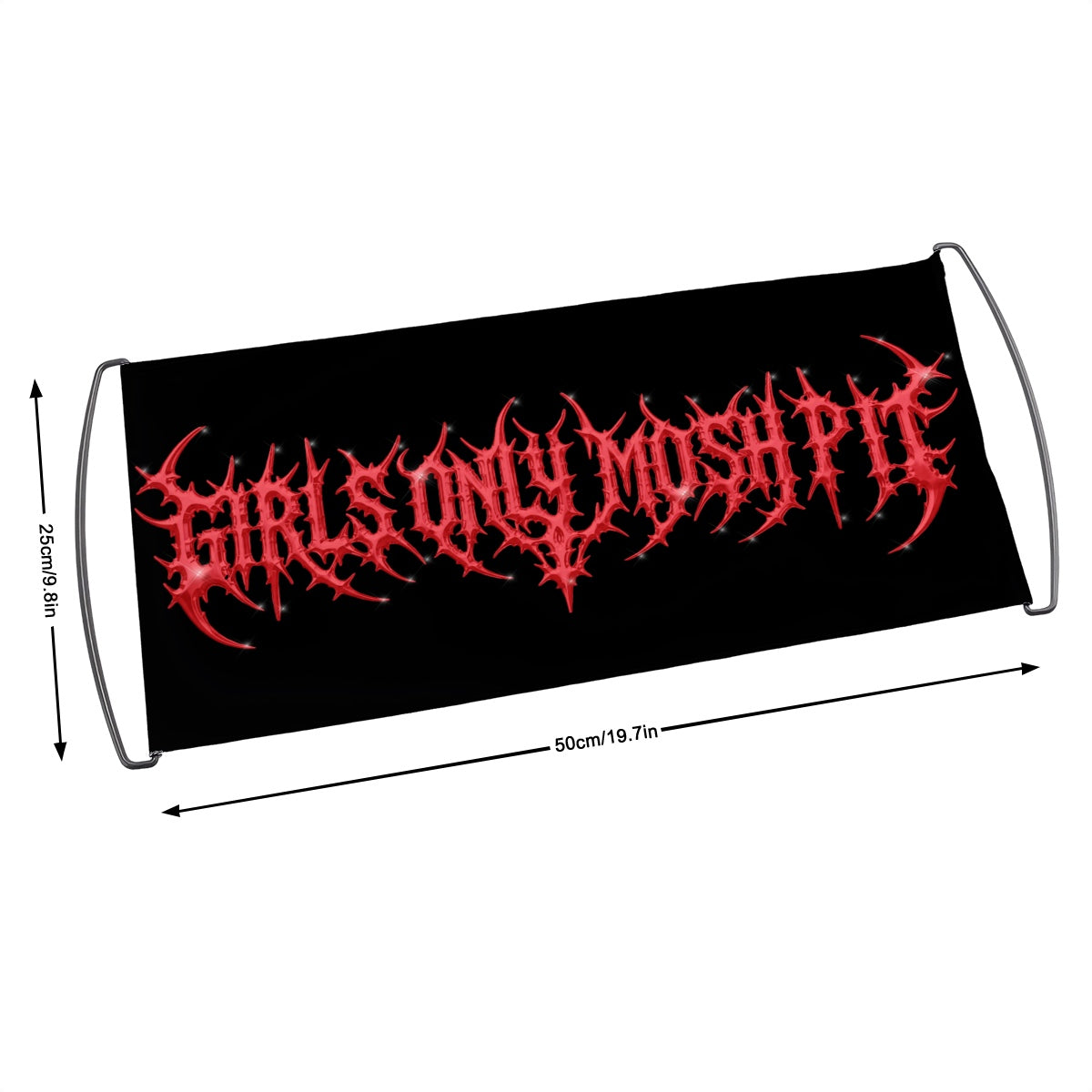 *Red Vital GOMP Handheld Banner Flag